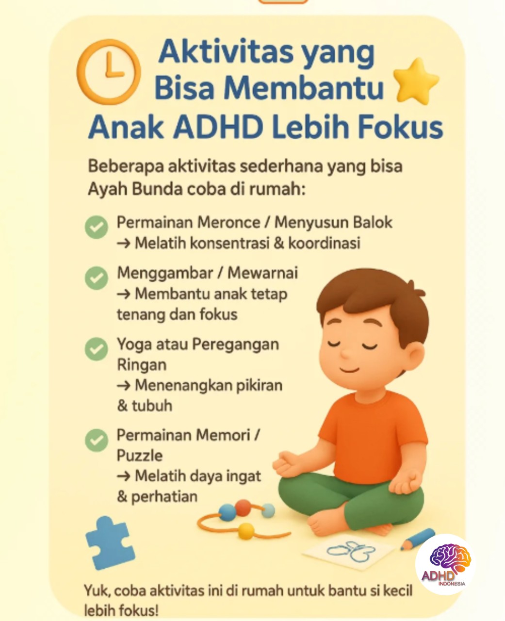 Pendekatan Edukatif yang Tepat untuk Anak ADHD di Kota Surakarta